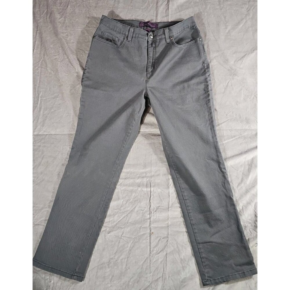 Gloria Vanderbilt  Jeans Amanda Grey Size 12 (HL59)